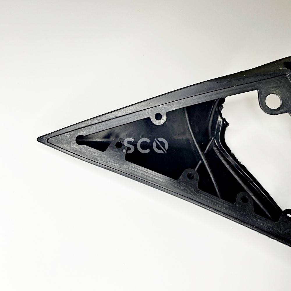 Sada pryžového těsnění zrcátka pro W124 pro W201 pro C124 pro S124 Levá pravá sada Gumy bočních zrcátek Černá LHD A1248107716