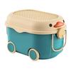 Design Toy Chest with Wheels Storage Solution for Kids' Play Area