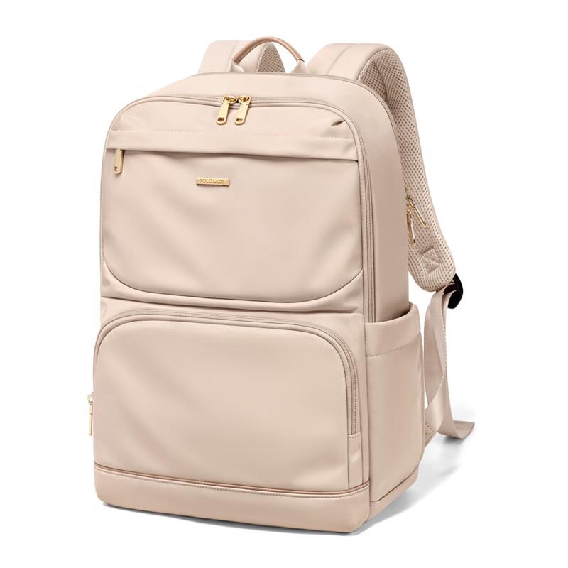POLO Women's Lightweight Backpack, 15-inch Laptop Bag, Business Travel Bag
