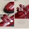 Spring and Autumn New Fashion Love Comfortable Soft Sole Leather Shoes