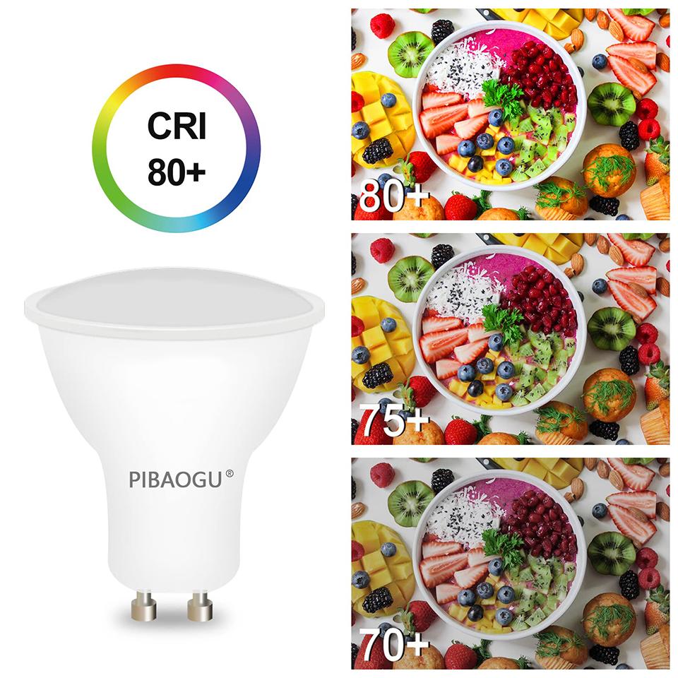 12PCS AC220V LED Bulb 3W 6W 9W 12W GU10 LED Spotlight Bulb 270 Degree Beam Angle For Home Office Decoration Lamp Light