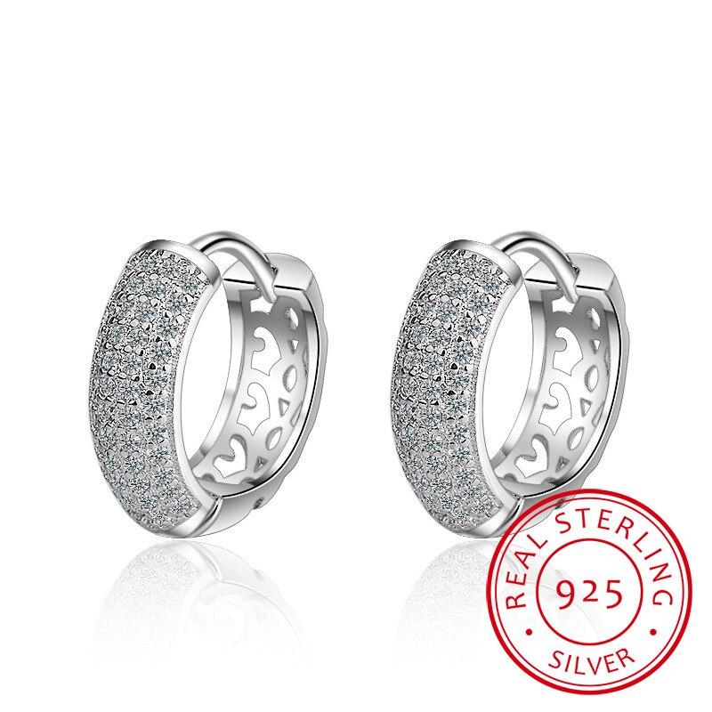 

Новые модные серьги-подвески из стерлингового серебра 925 пробы с ослепительной мозаикой из циркония CZ