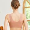 European Lace Front Buckle Plus Size Wireless Push-up Camisole Bra – Sexy Seamless with Beautiful Back Design