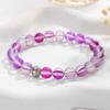 Colorful Moonlight Stone Bracelet, 8mm Sparkling Stone, Elastic Beaded Bracelet, Bohemian Jewelry,Christmas Gift, Valentine's Day Gift, Birthday Gift