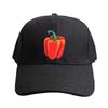Vibrant Bell Pepper illustration for Gardening Woman Man Baseball Cap Adult Adjustable with Curved Brim Hiking Fishing Hat