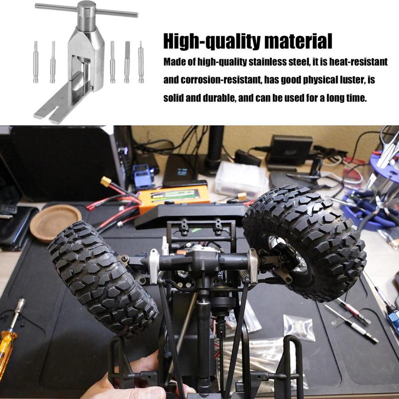 RC Motor Gear Puller Stainless Steel Gear Removal Tool Motor Sprocket Remover Tool For Car Repairing Accessories