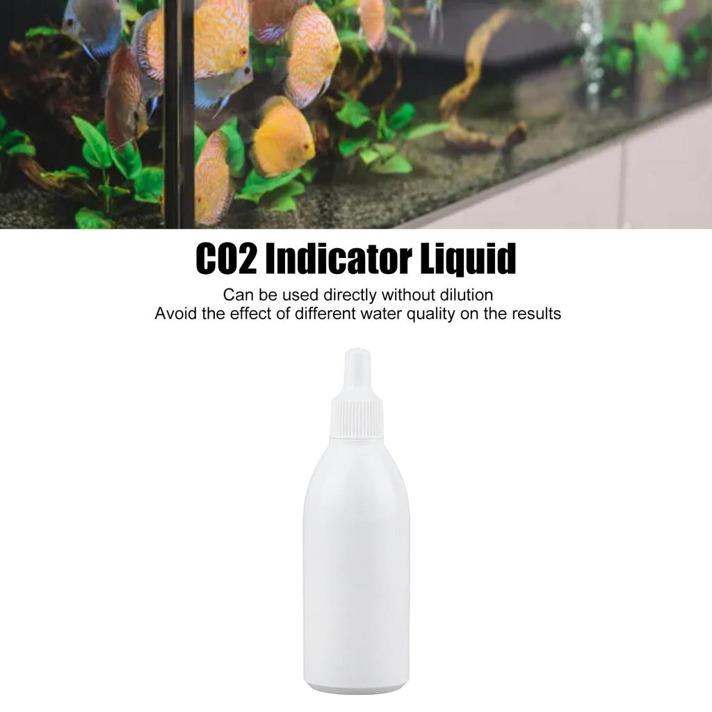 Fish Liquid Test for Aquarium Fish CO2 Indicator Solution Aquarium CO2 Indicator Solution Long Term Monitoring