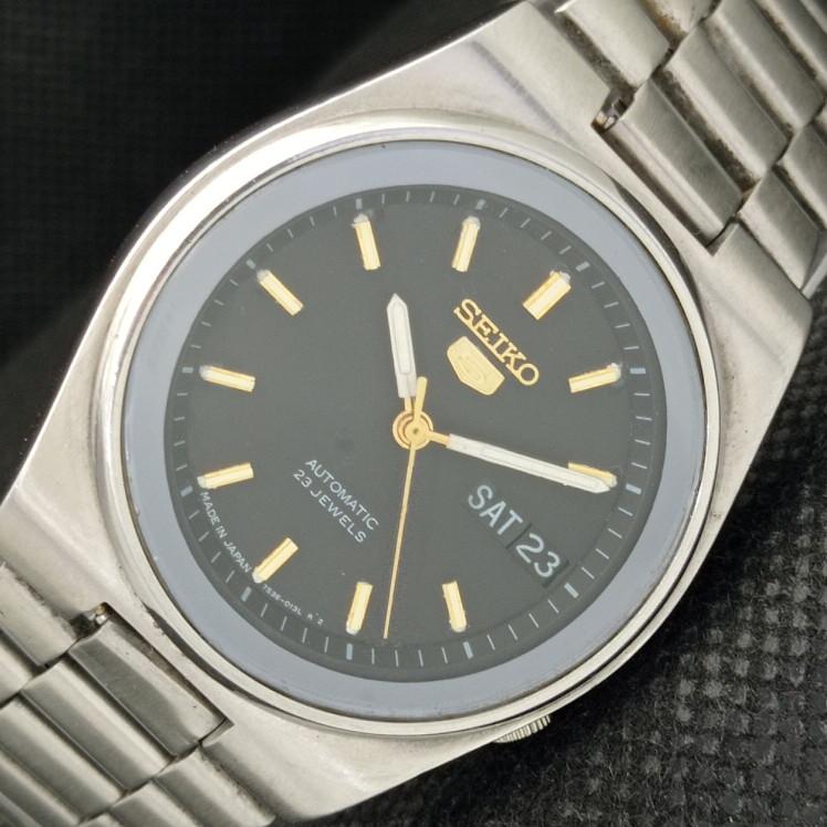 

Б/У винтажные мужские часы SEIKO 5 AUTO 7S36A из Японии с оригинальным циферблатом 608a-a315157-9 SKU608a-a315157