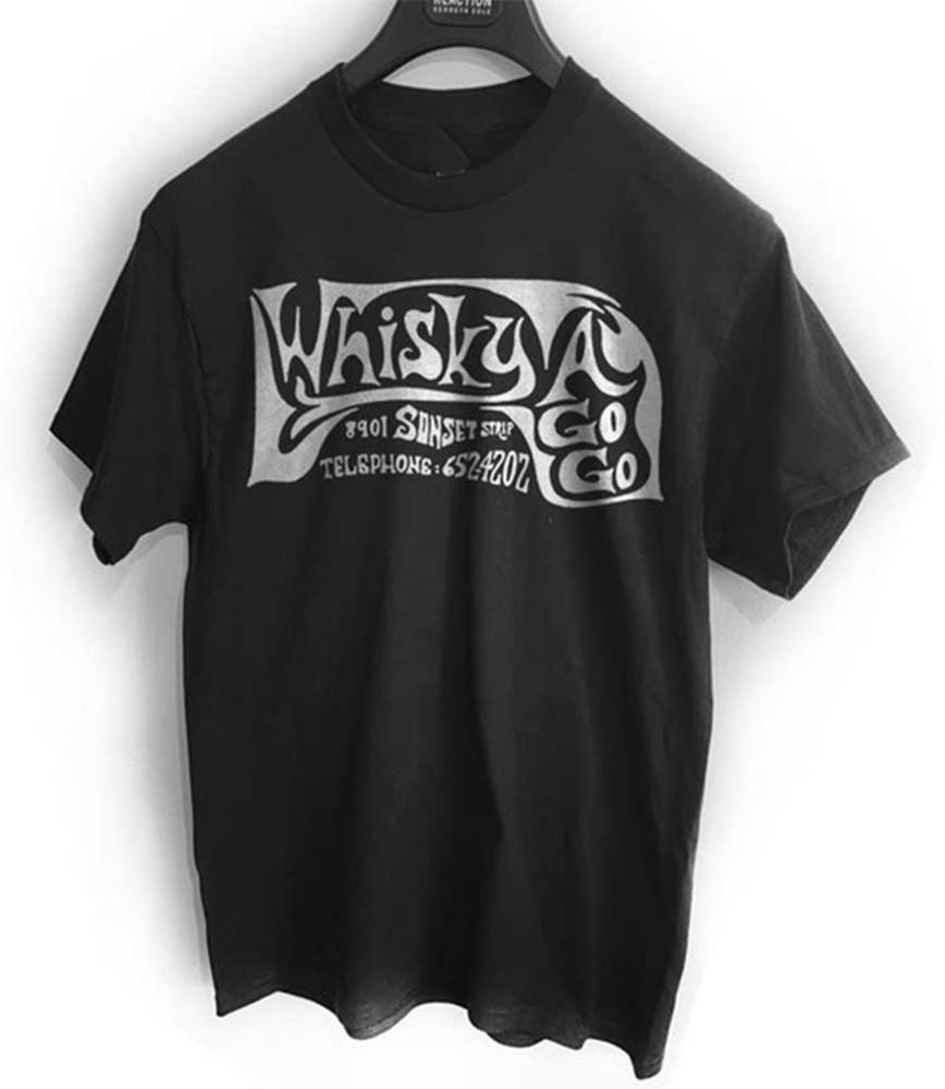 Whisky a Go Go t shirt T Shirt 80s Size S-4XL COTTON DO326 Unisex T-Shirt M