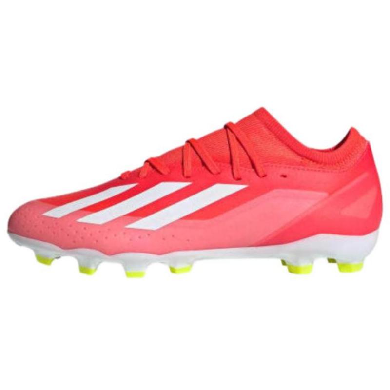 

Adidas X CRAZYFAST LEAGUE Artificial Ground Anti-Slip Wear-Resistant Soccer Shoes Men s Red White Sneakers IF0697 43⅓