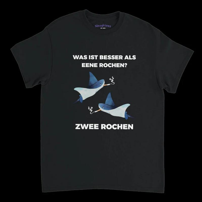What s better than one ray? Two rays! Shirt S чёрный
