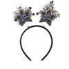 Sequin 2024 Happy New Year Headband Tinsel New Year Headdress Christmas Headpiece  New Year Gift