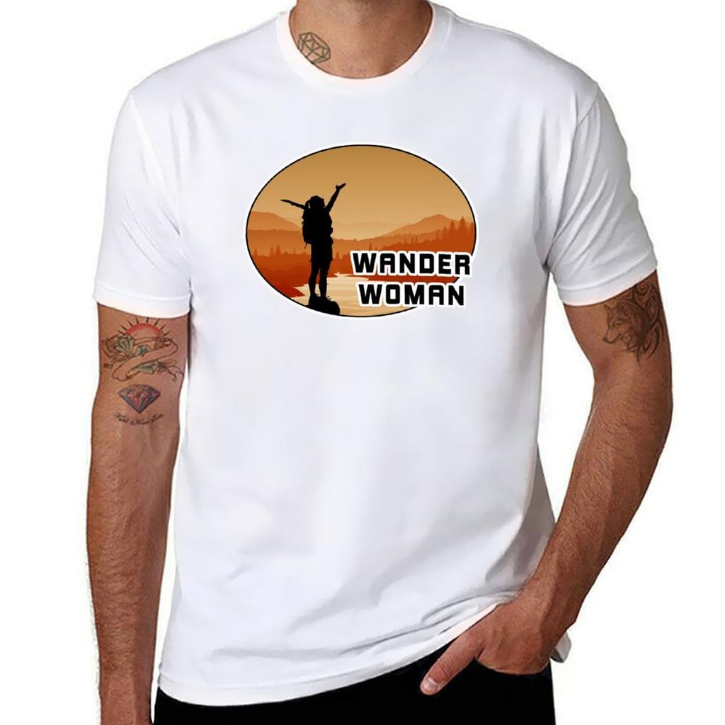 Wander Unisex Tshirt Lightweight Casual Summer Tshirt