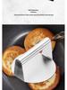 Stainless Steel Square Patty & Steak Press - Manual Teppanyaki & Hamburger Tool