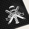 Non-Slip Barber Mat Skull Pattern Silicone Waterproof Professional Scissors Combs Hairdresser Tool Organizer Pad for Salon Tools