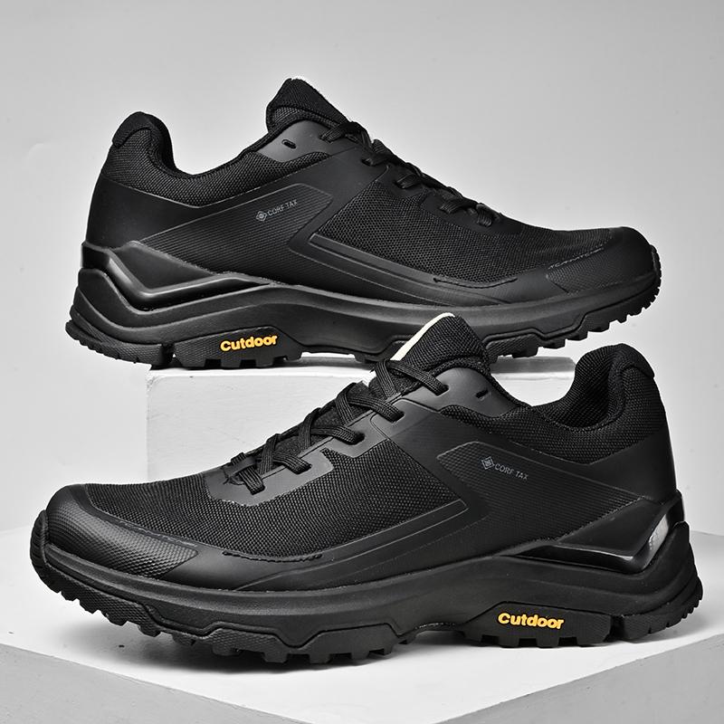 New Casual Light Outdoor Waterproof Non-Slip Hiking Shoes Running Shoes39-45Plus Size Men's Shoes Black Green High Quality