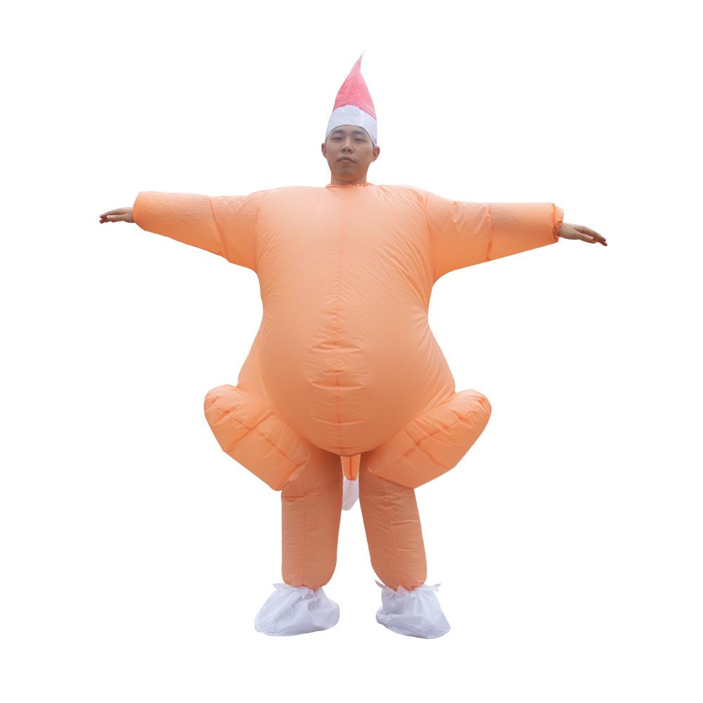 

Эксклюзивный рождественский надувной костюм Турция + забавная одежда, мультяшная прогулочная кукла, праздничная одежда для вечеринок