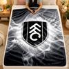 Flannel BlanketFulham Football Warm Soft Throw Blanket for Indoor Sofa Bed Living Room Use