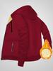 Men's Fleece-Lined Zip-Up Knitted Cardigan - Thickened for Autumn/Winter