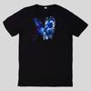 T-Shirt Butterfly Flowers Cotton Fun Joy Sayings Funny CartoonWill Open In a New Window or Tab