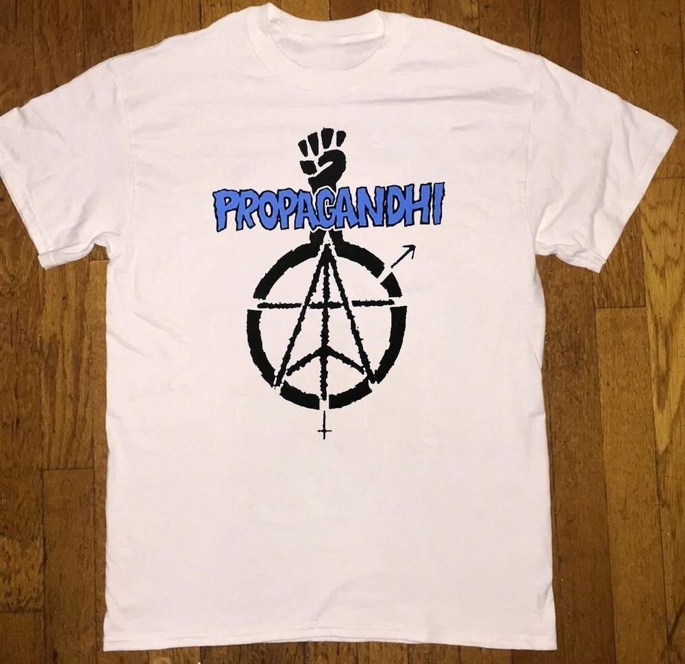 

Rare Propagandhi Band Fist Logo Shirt White All Size S-5XL BL1299 Unisex T-Shirt S