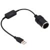 Cigarette Lighter Adapter Converter USB and Type C Cigarette Lighter Socket USB Male To Female Car Electronics Accessories