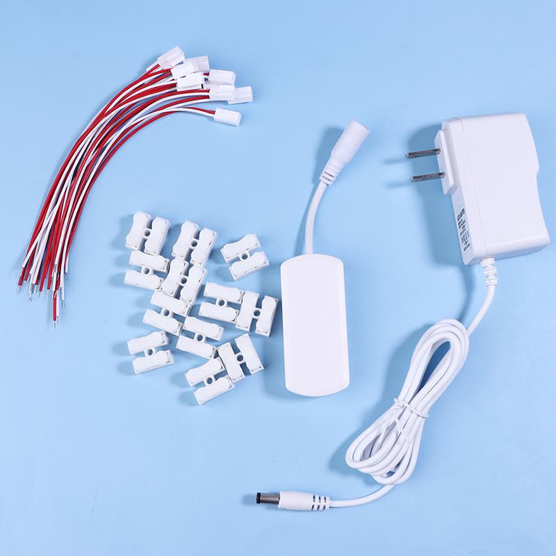 3V 1A Ac/Dc Adapter Power Supply With 12 Ports Power Supply Output Universal Plug For Model Lamp/Railway/Railroad/Train Layout