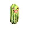 Watermelon Strips Plush Keychain Cute Fruit Doll Pendant Plush Watermelon Strips Plush Keyrings For Bags And Backpacks Zekai