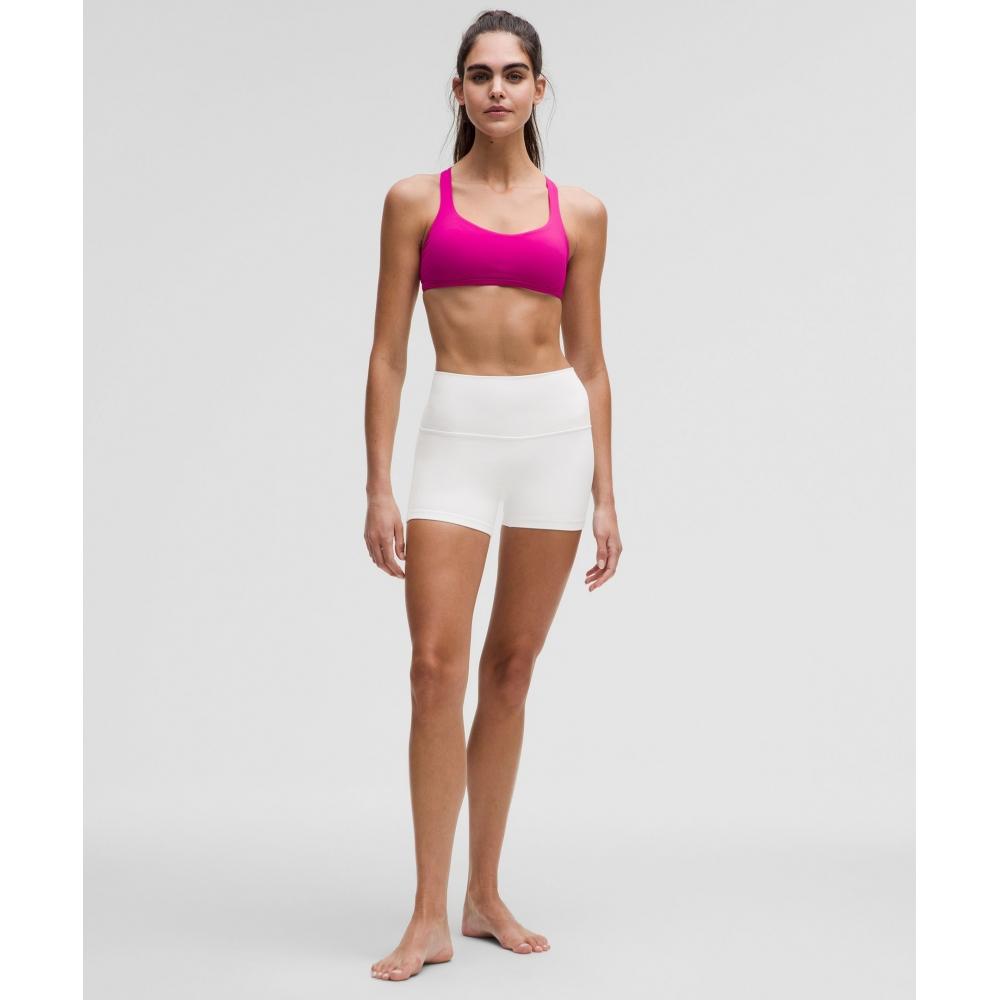 Lululemon Align  High Rise Short 4  White