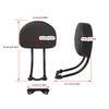 Bike Passenger Backrest Solid Metal Frame Steel Reinforced Motorcycle Backrest Mounting System Suitable for S1250 RH1250