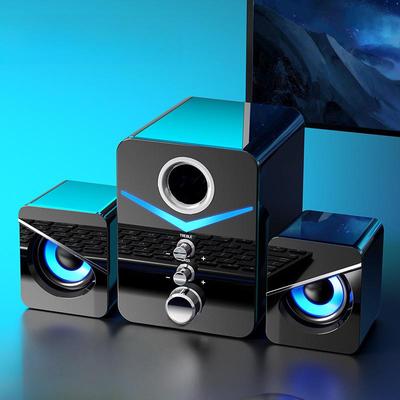Saida Multimedia Bluetooth Wired Desktop Speaker with Subwoofer