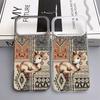 Cloth Patterned Deer Phone Case For IPhone 17 Pro Max 17Air 11 13 12 14 15 16 Plus Soft Silicone Fashion 15 Pro Cover Case