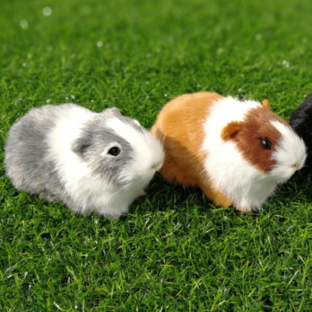Hollow Plush Guinea Pig Doll PP Cotton Animal Stuffed Plushie Doll Hamster Plush Toy  Children Girl