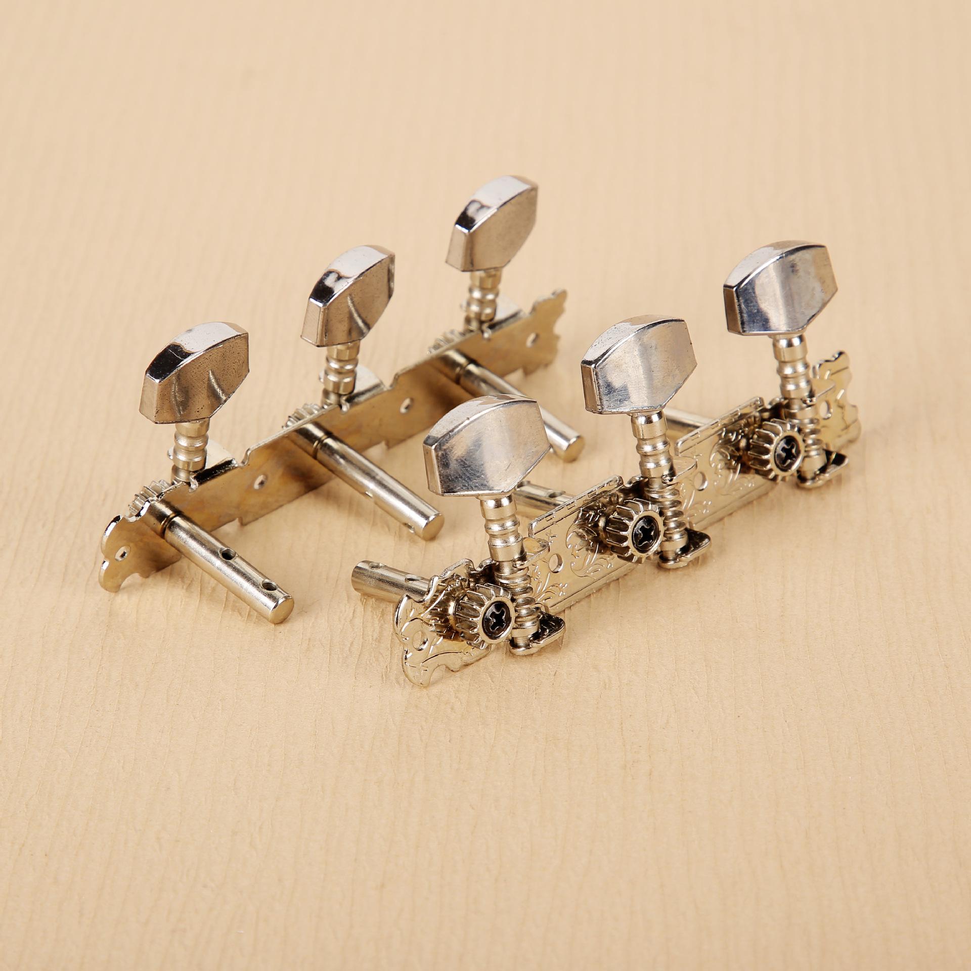 Folk Guitar & Ukulele Tuning Pegs: Open, Semi-Closed, Fully Closed, Classical Types