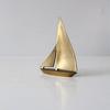 Vintage Brass Sailboat 19.1 Cm
