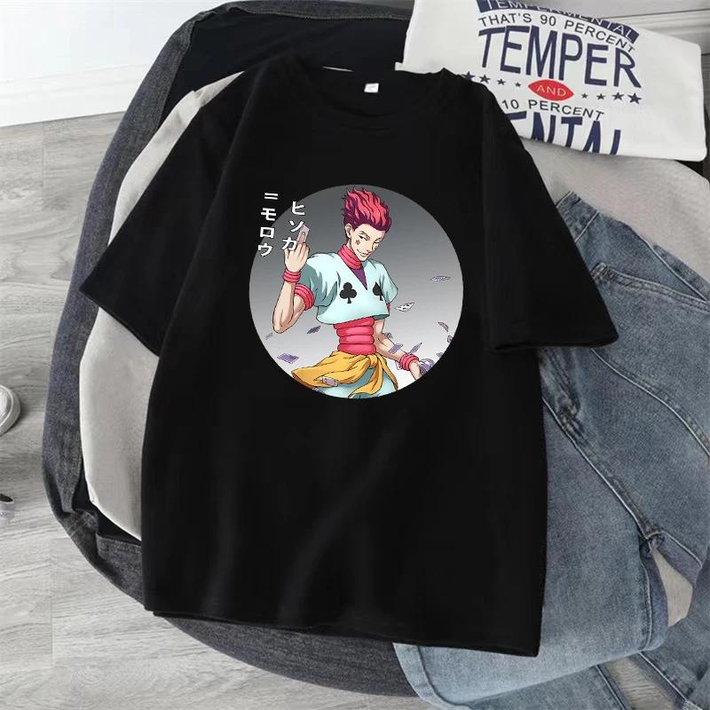 Y2k Women T Shirt Hunter X Hunter Kawaii Japanese Anime T-shirt Harajuku Fashion Casual Funny T-shirts Short Sleeve Summer Tops