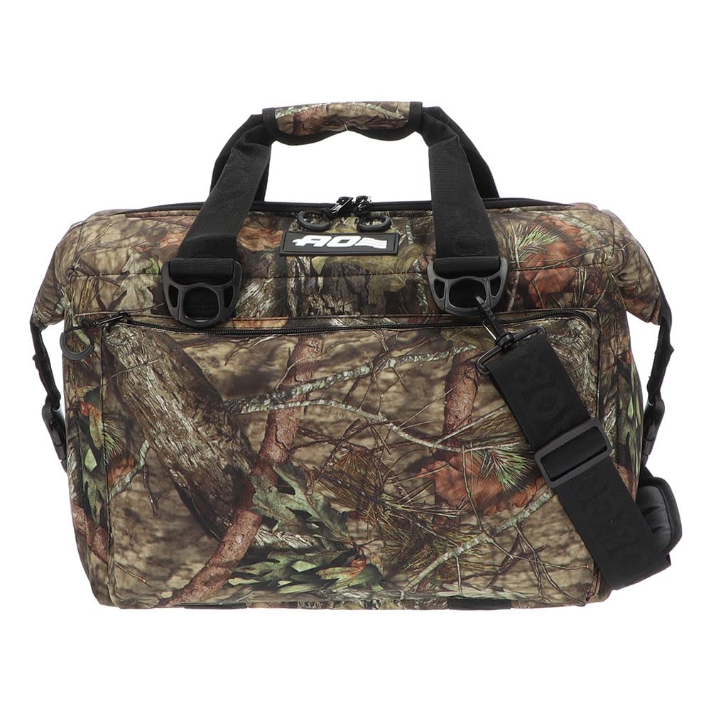 AO Coolers Canvas Deluxe Soft Mossy Soft Cooler Outdoor [AO Coolers] 24-Pack Cooler, Oak, AOMO24DX, Approx. 23L, Bag, [Used]