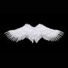 High Quaity Lightweight Angel Wings Foldable Realistic Black Devil Wings Unisex Cosplay Accessories