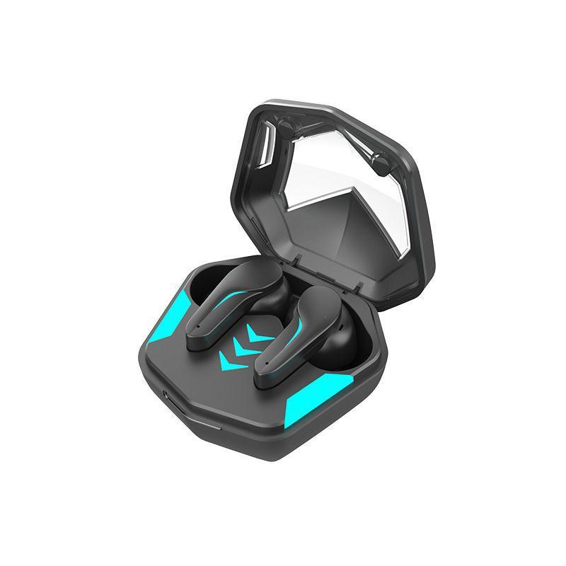 MD158 Wireless Gaming Earbuds With Bluetooth 5.3 Low Latency IPX4 Sweatproof 30H Playtime Dual Device Connect