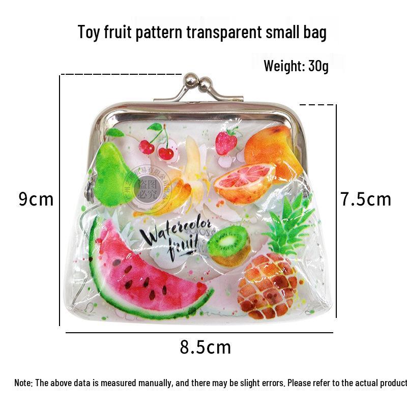 

Transparent PVC Coin and Makeup Purse Gift Bag