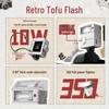 Sidande T1 Retro Tofu Hot Shoe Flash Light