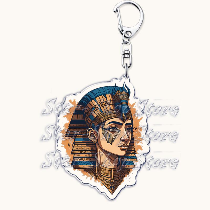

Ancient Egyptian Pyramids Keychains for Accessories Bag Keyrings Egypt Desert Giza Pharaoh Sand Jewelry Friends Travel Gifts