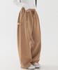PIANER Snap Curved Balloon Sweatpants (Camel)