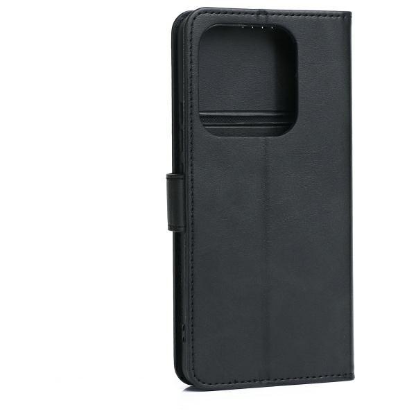 Etui do Xiaomi Redmi Note 14 5G Marv z klapką Czarne