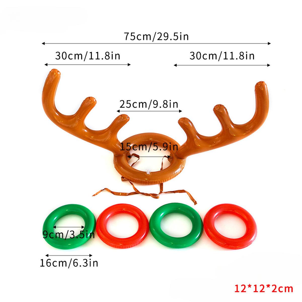 Надувные рождественские рога из ПВХ — фото 6
