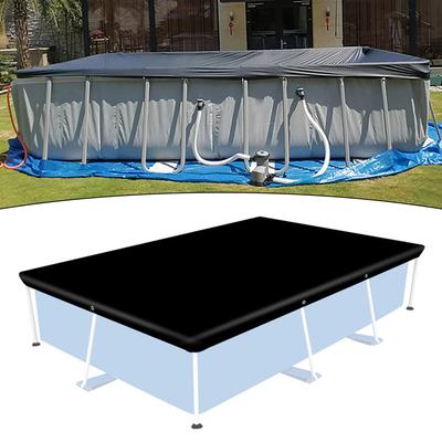 1 Stuk Voor Duurzaam Waterdicht Rechthoekig Zwembadhoes Beschermer Liner Zeil Regen Stofhoes Mat Tuin Accessoires