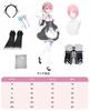 Cosplay Deluxe Edition Rem Cosplay Maid Stage Chinese School Starting Life in Another World Maid [Nou-satsu] ReZero Costume, Outfit, Anime,