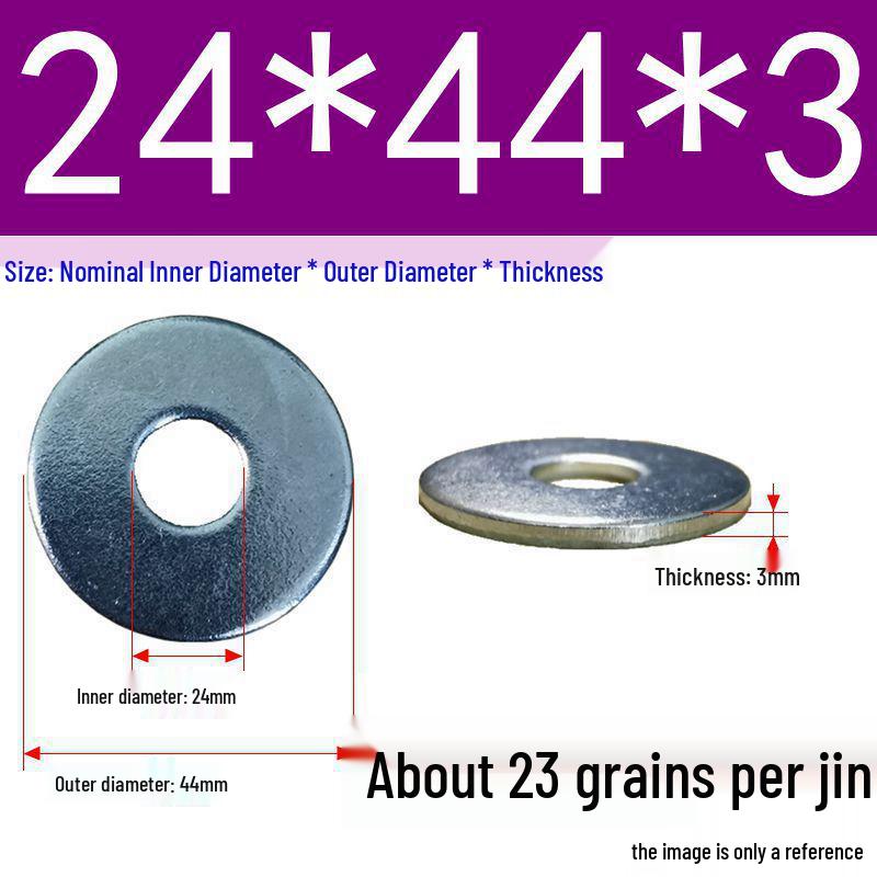 Galvanized Oversized Metal Washers M3-M60