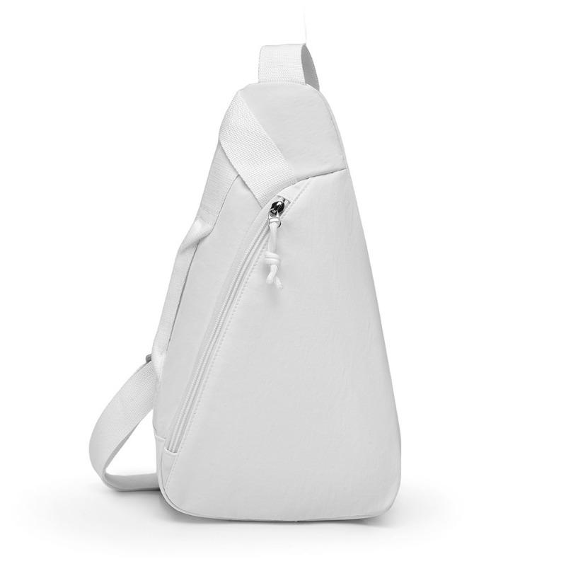 

Sports breast bag Crossbody bag Versatile casual mobile phone fanny pack Simple multi-functional bag белый