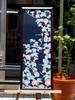 Dyeing Anbo Hand Towel Glory with a Subtle Navy Blue Authentic Dyed Cotton Made in 35cm x 100cm "Morning Base" 100% Tokuoka, Japan,